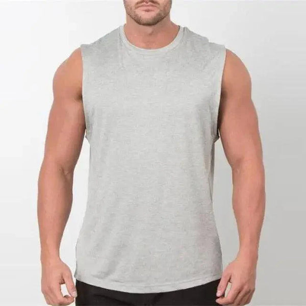 Men's Sleeveless Fitness Muscle T-Shirt